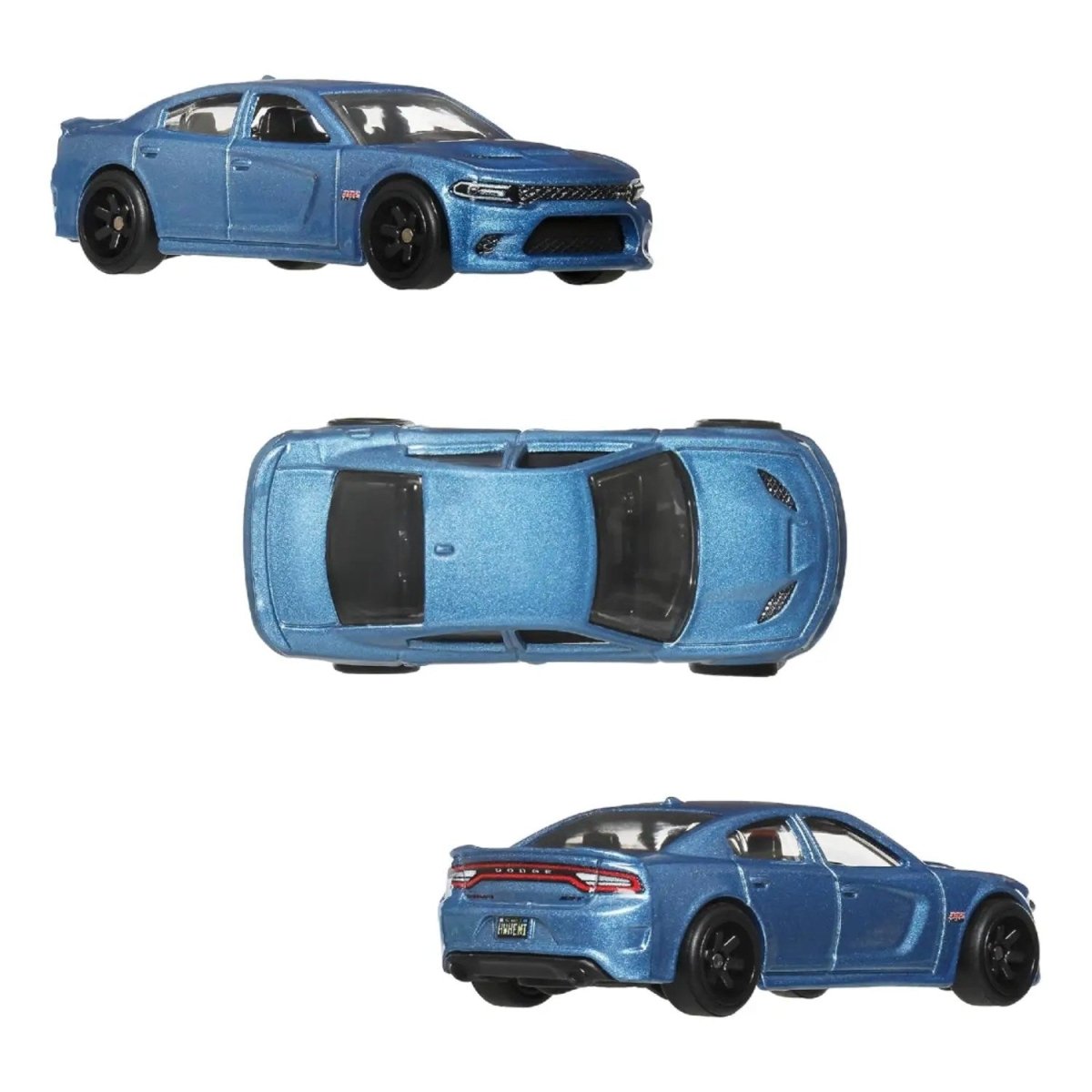 Hot Wheels 1:64 Premium Car Culture 2'li Paket 2018 Dodge Challenger SRT Demon & 2015 Dodge Charger SRT - Roket Oyuncak
