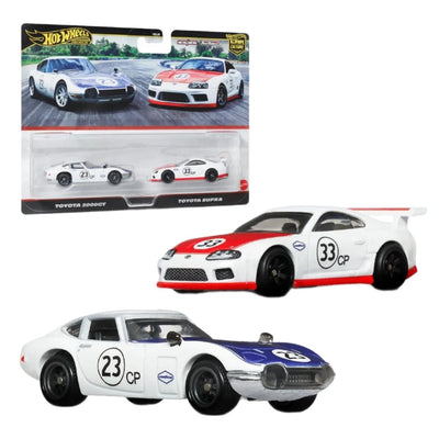 Hot Wheels 1:64 Premium Car Culture 2'li Paket Toyota 2000GT & Toyota Supra JBL03 - Roket Oyuncak