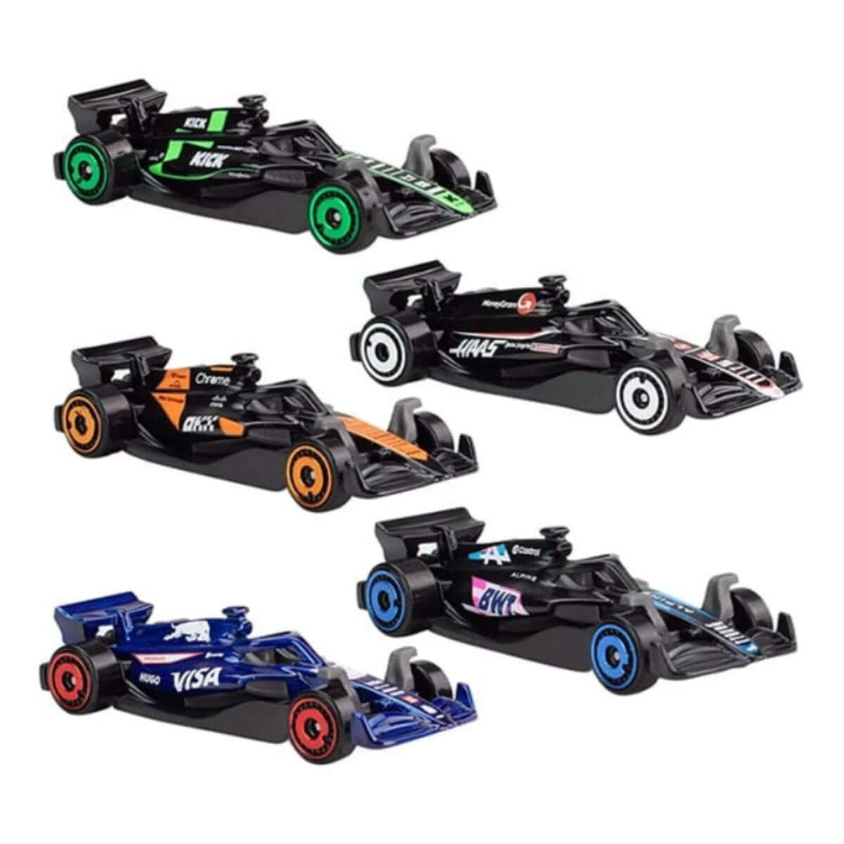 Hot Wheels 5'li Araba Seti JBJ78 Formula 1 - Roket Oyuncak