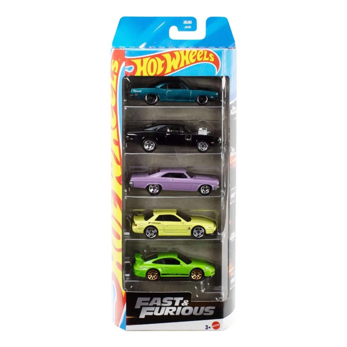 Hot Wheels 5'li Araba Seti JBJ80 Fast & Furious - Roket Oyuncak