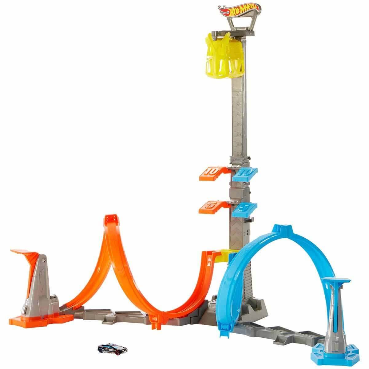 Hot Wheels Dikey Uçuş Heyecanı Pist Seti GRW39 - Roket Oyuncak