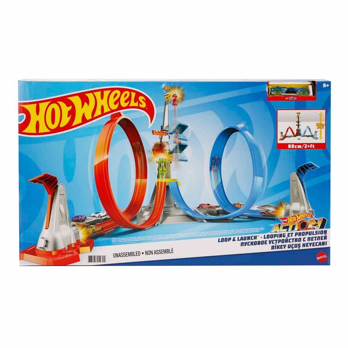 Hot Wheels Dikey Uçuş Heyecanı Pist Seti GRW39 - Roket Oyuncak