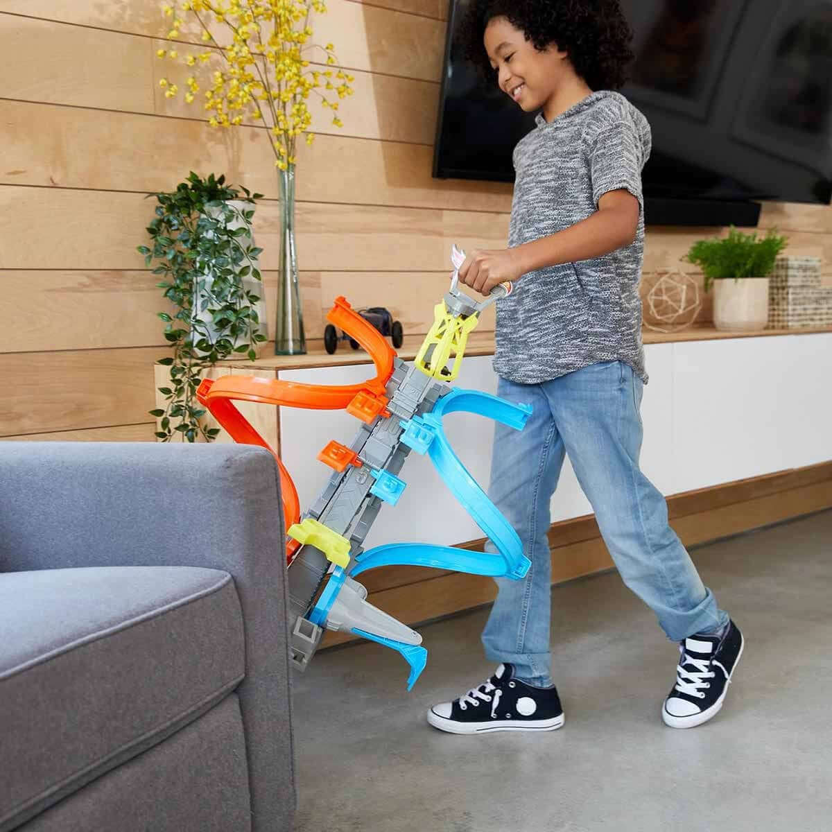 Hot Wheels Dikey Uçuş Heyecanı Pist Seti GRW39 - Roket Oyuncak