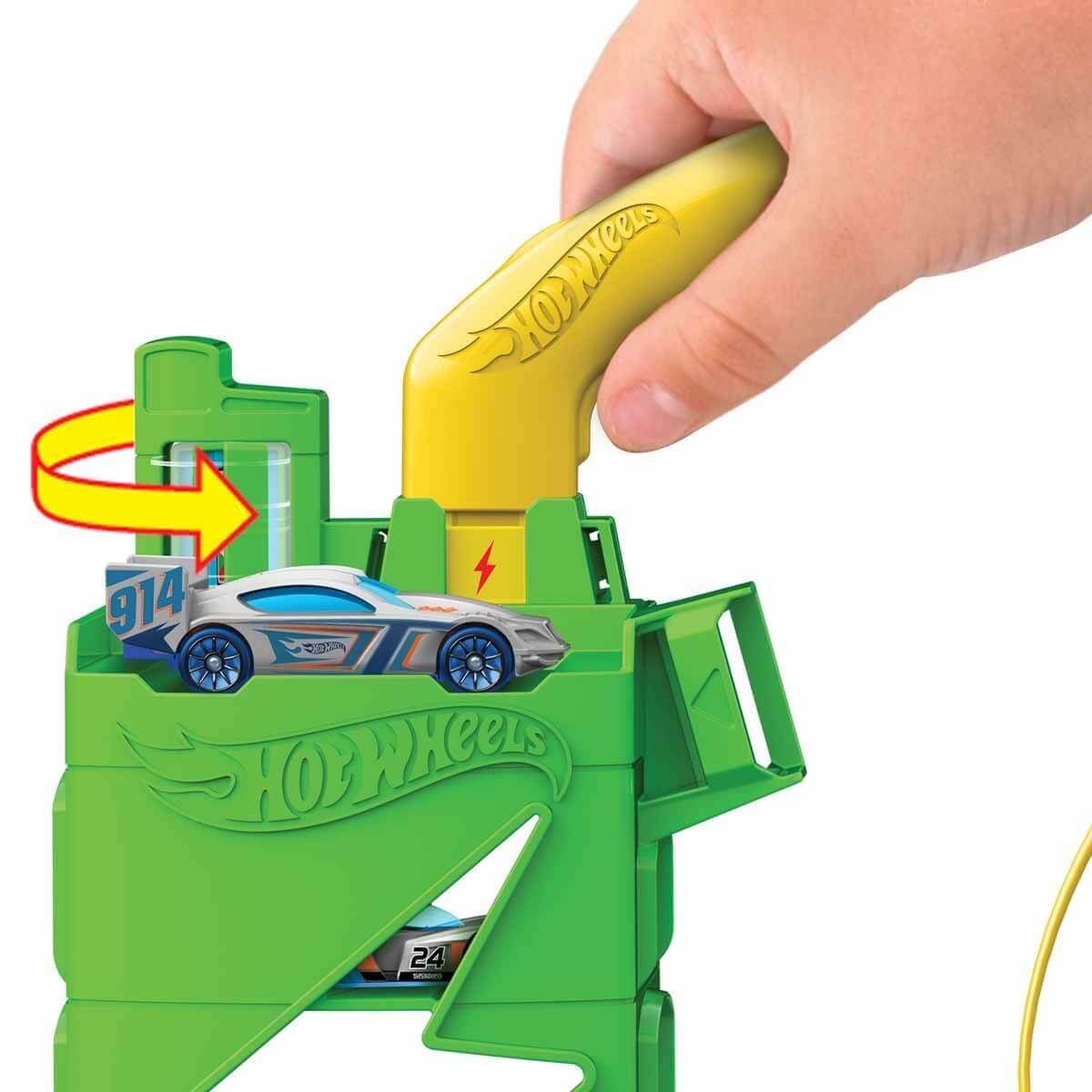 Hot Wheels Elektrikli Araç Şarj İstasyonu Oyun Seti - Roket Oyuncak