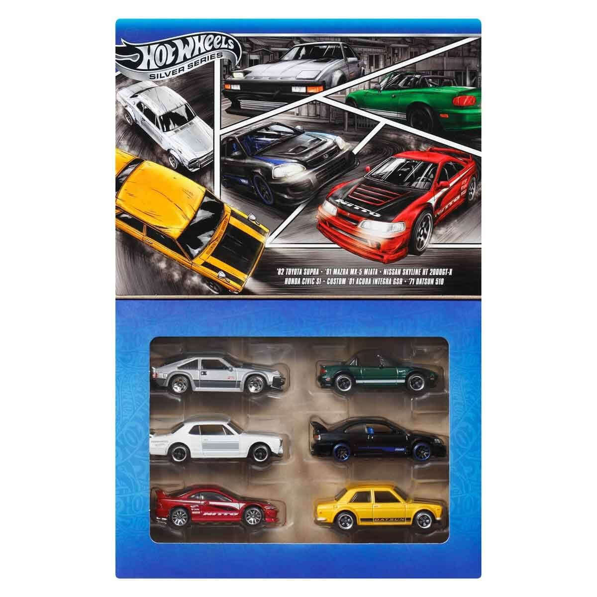Hot Wheels Japon Temalı 6 lı Araba Seti JBY77 - Roket Oyuncak