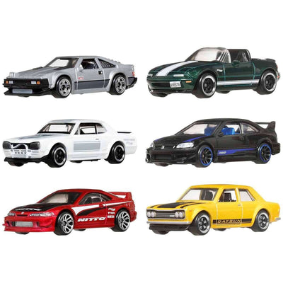 Hot Wheels Japon Temalı 6 lı Araba Seti JBY77 - Roket Oyuncak