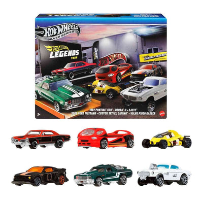 Hot Wheels Legends Silver Serisi 6 lı Paket JBY78 - Roket Oyuncak