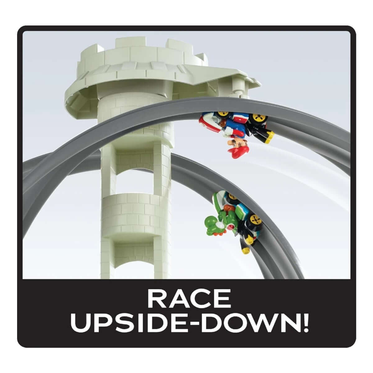 Hot Wheels Mario Kart Çılgın Dönüş Parkuru Yarış Seti GHK15 - Roket Oyuncak