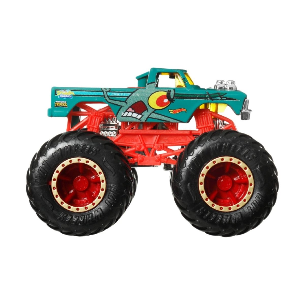 Hot Wheels Monster Trucks 2'li Paket Spongebob & Plankton - Roket Oyuncak