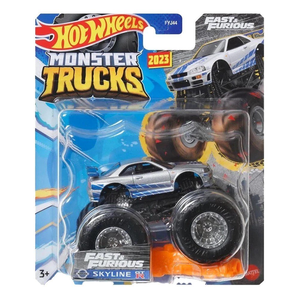 Hot Wheels Monster Trucks Arabalar 1:64 Fast & Furious Nissan Skyline GT-R - Roket Oyuncak