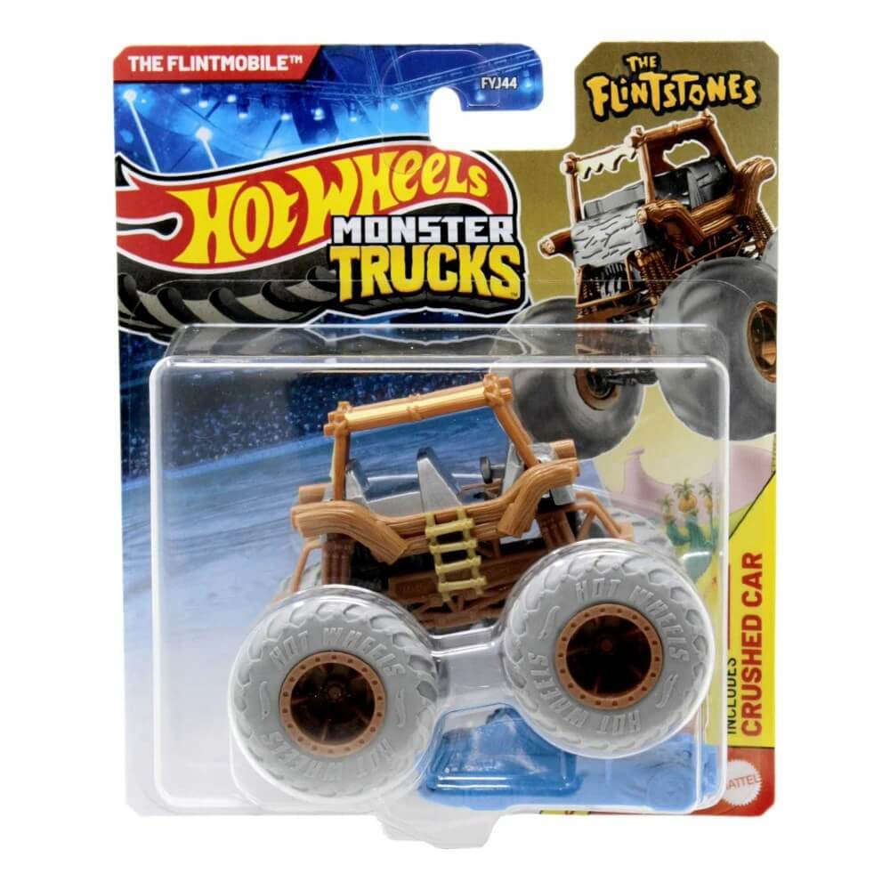 Hot Wheels Monster Trucks Arabalar JCF07 The Flintmobile - Roket Oyuncak
