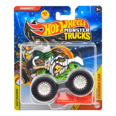 Hot Wheels Monster Trucks Arabalar JCF10 Rhinomite - Roket Oyuncak