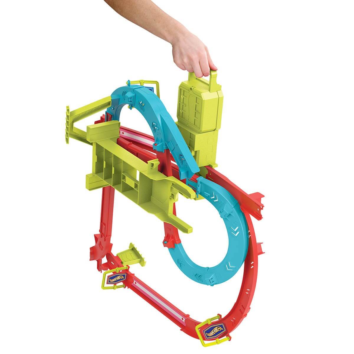 Hot Wheels Neon Yarışlar Çoklu Yarış Heyecanı Pisti HPC07 - Roket Oyuncak