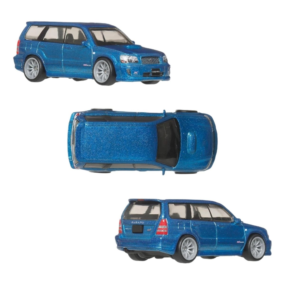 Hot Wheels Premium 2'li Set Evo IX Wagon & 2004 Forester STI - Roket Oyuncak