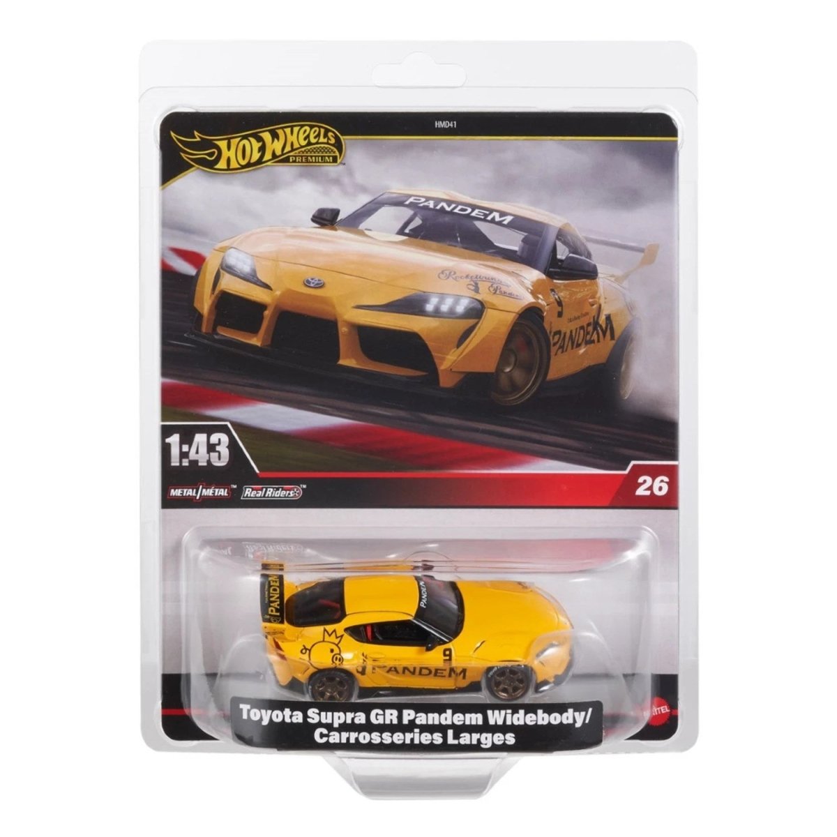 Hot Wheels Premium Arabalar Toyota Supra GR Pandem Widebody - Roket Oyuncak