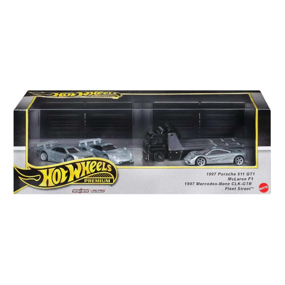 Hot Wheels Premium Diorama Set 90’s Supercars JBM07 - Roket Oyuncak