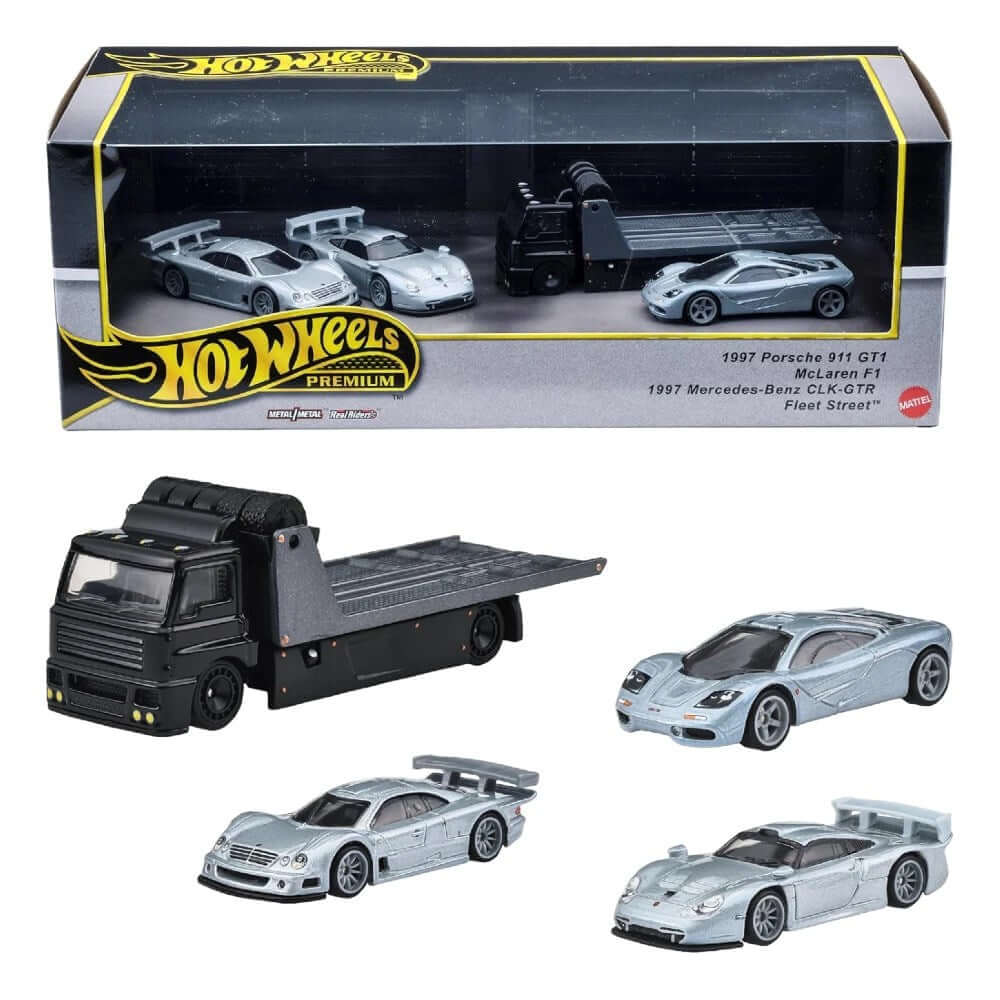 Hot Wheels Premium Diorama Set 90’s Supercars JBM07 - Roket Oyuncak