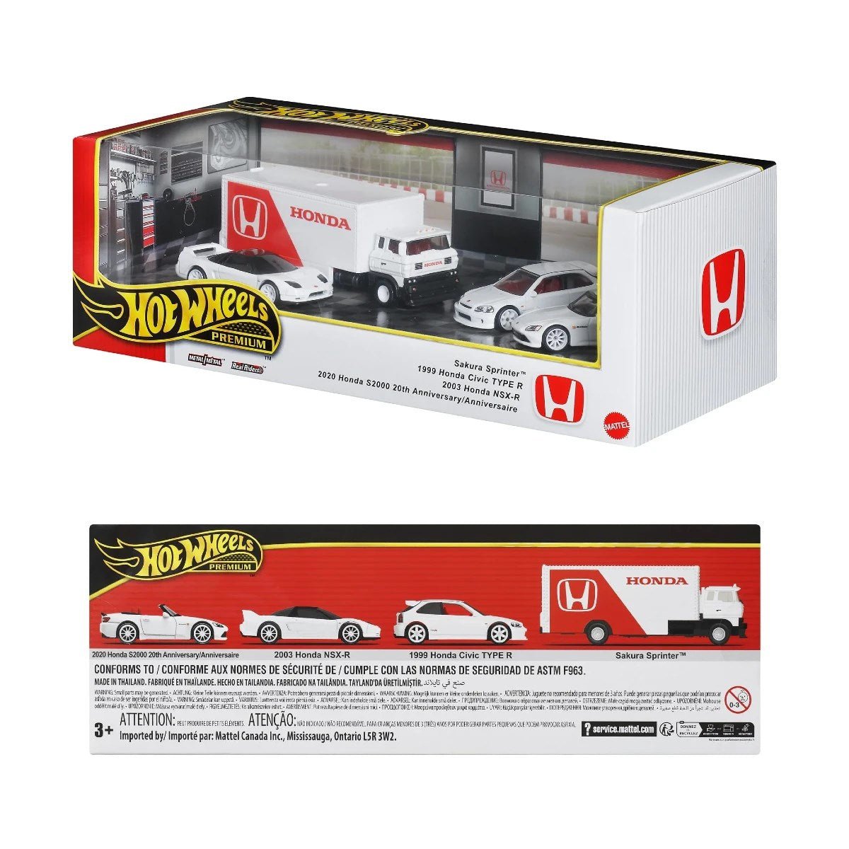 Hot Wheels Premium Diorama Set Honda Collection JBM08 - Roket Oyuncak