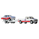 Hot Wheels Premium Team Transport '63 Chevy Nova & '88 Chevy Silverado 3500 - Roket Oyuncak