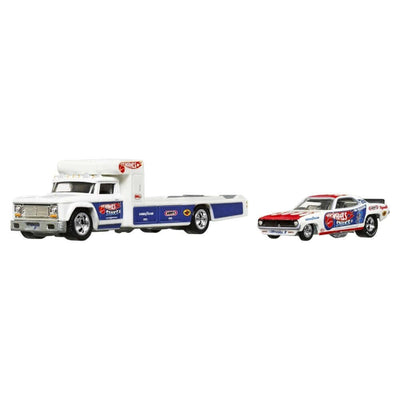 Hot Wheels Premium Team Transport HCR40 72 Plymouth Cuda FC - Roket Oyuncak