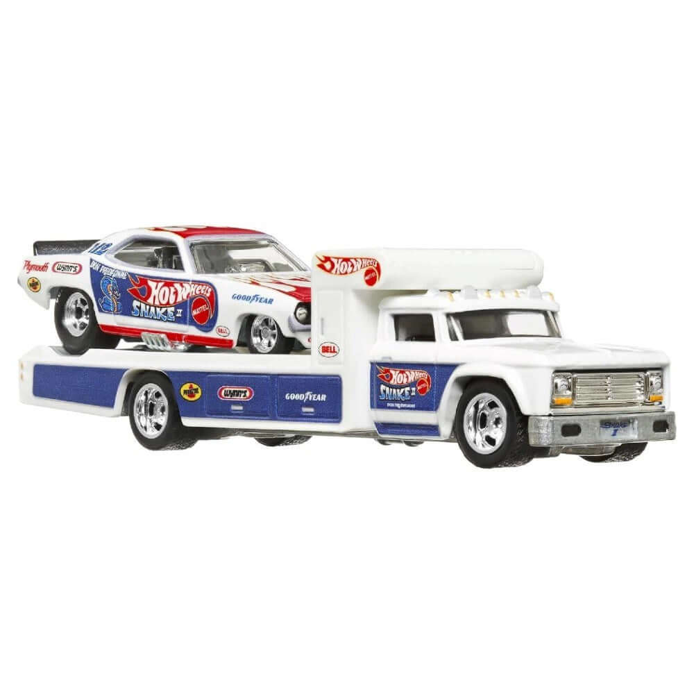 Hot Wheels Premium Team Transport HCR40 72 Plymouth Cuda FC - Roket Oyuncak