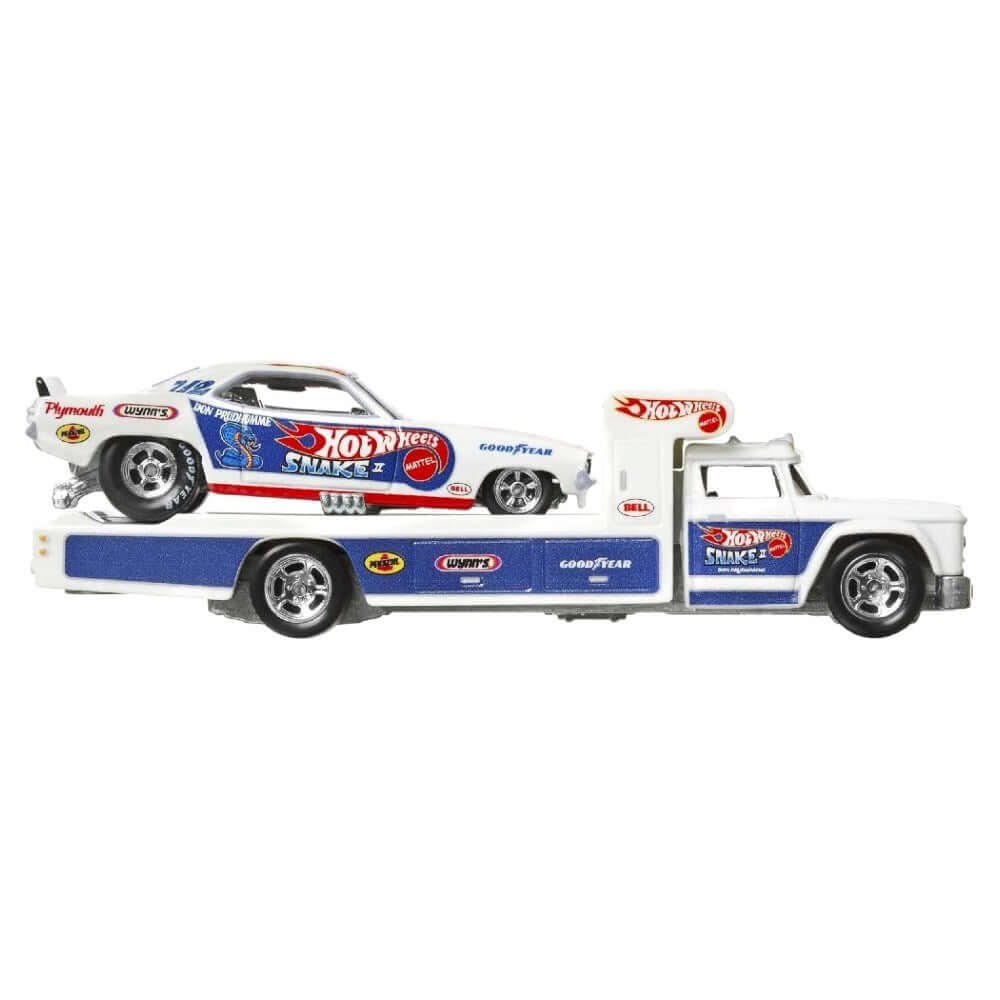 Hot Wheels Premium Team Transport HCR40 72 Plymouth Cuda FC - Roket Oyuncak