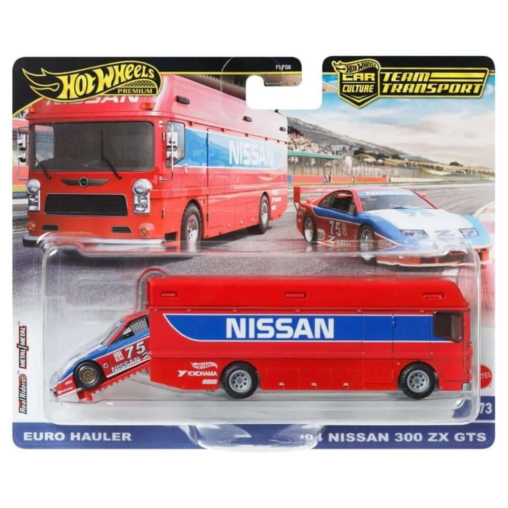 Hot Wheels Premium Team Transport HRV44 Nissan 300 ZX GTS - Roket Oyuncak