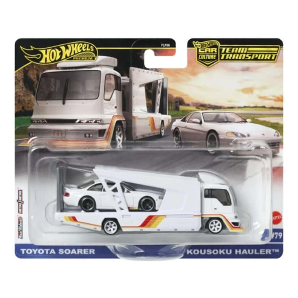 Hot Wheels Premium Team Transport JBM32 Toyota Soarer - Roket Oyuncak