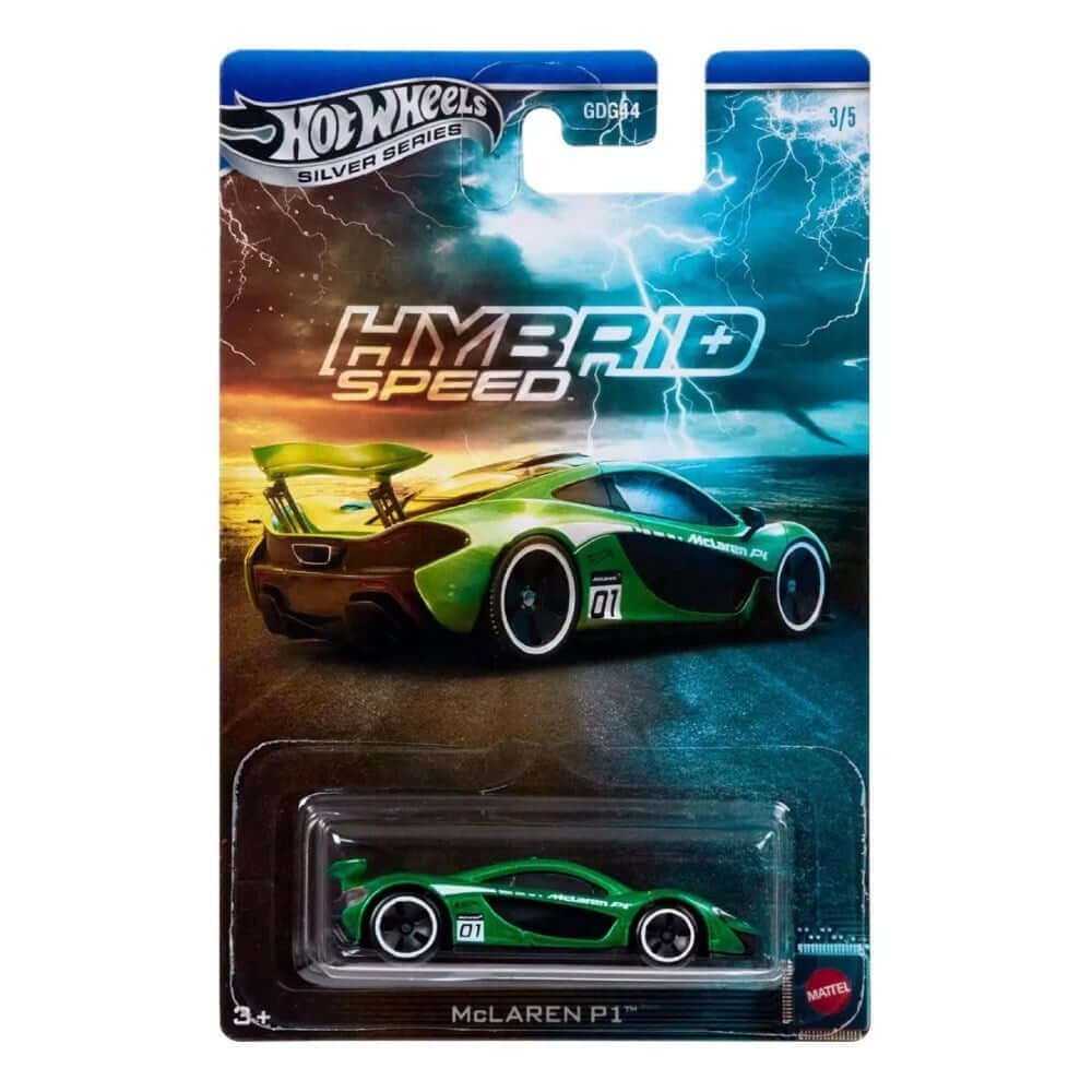 Hot Wheels Silver Series Hybrid Speed McLaren P1 - Roket Oyuncak