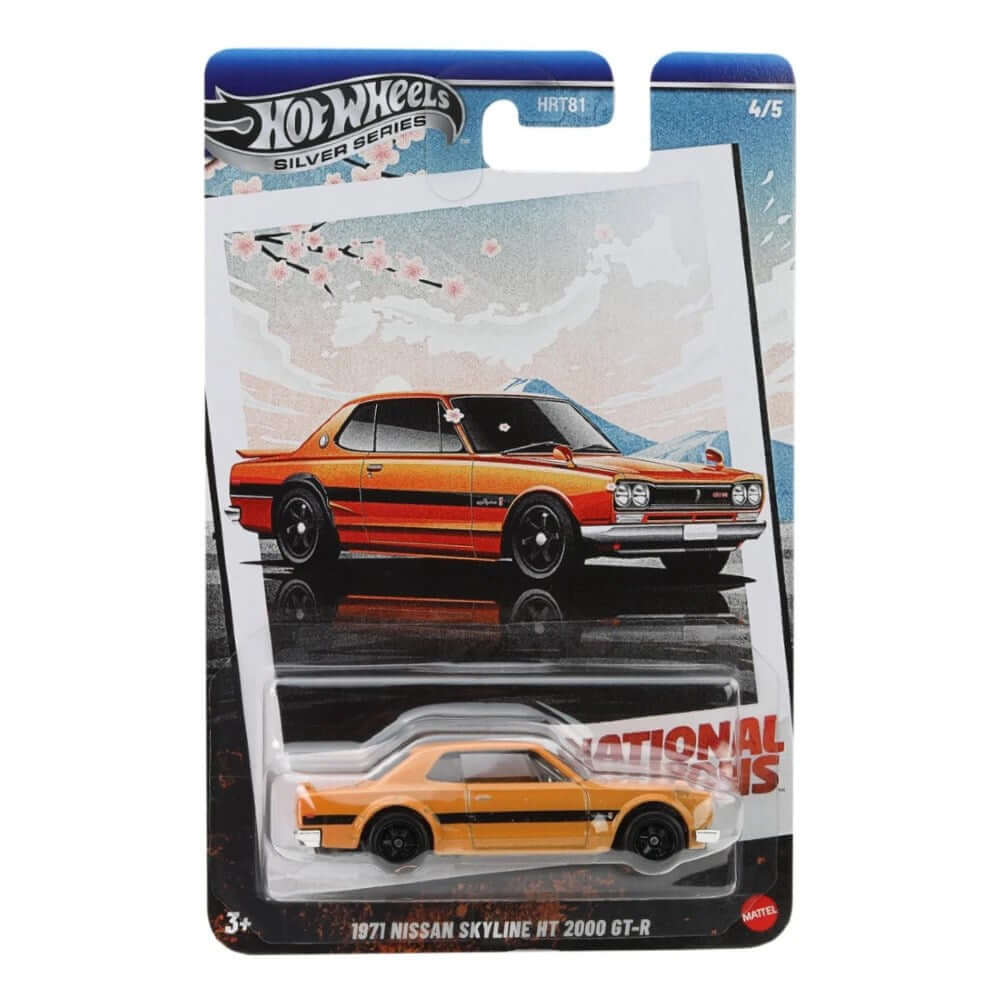 Hot Wheels Silver Series National Icons 1971 Nissan Skyline - Roket Oyuncak