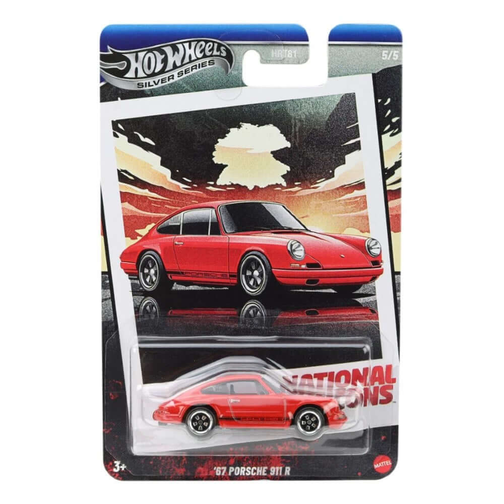 Hot Wheels Silver Series National Icons '67 Porsche 911 R - Roket Oyuncak