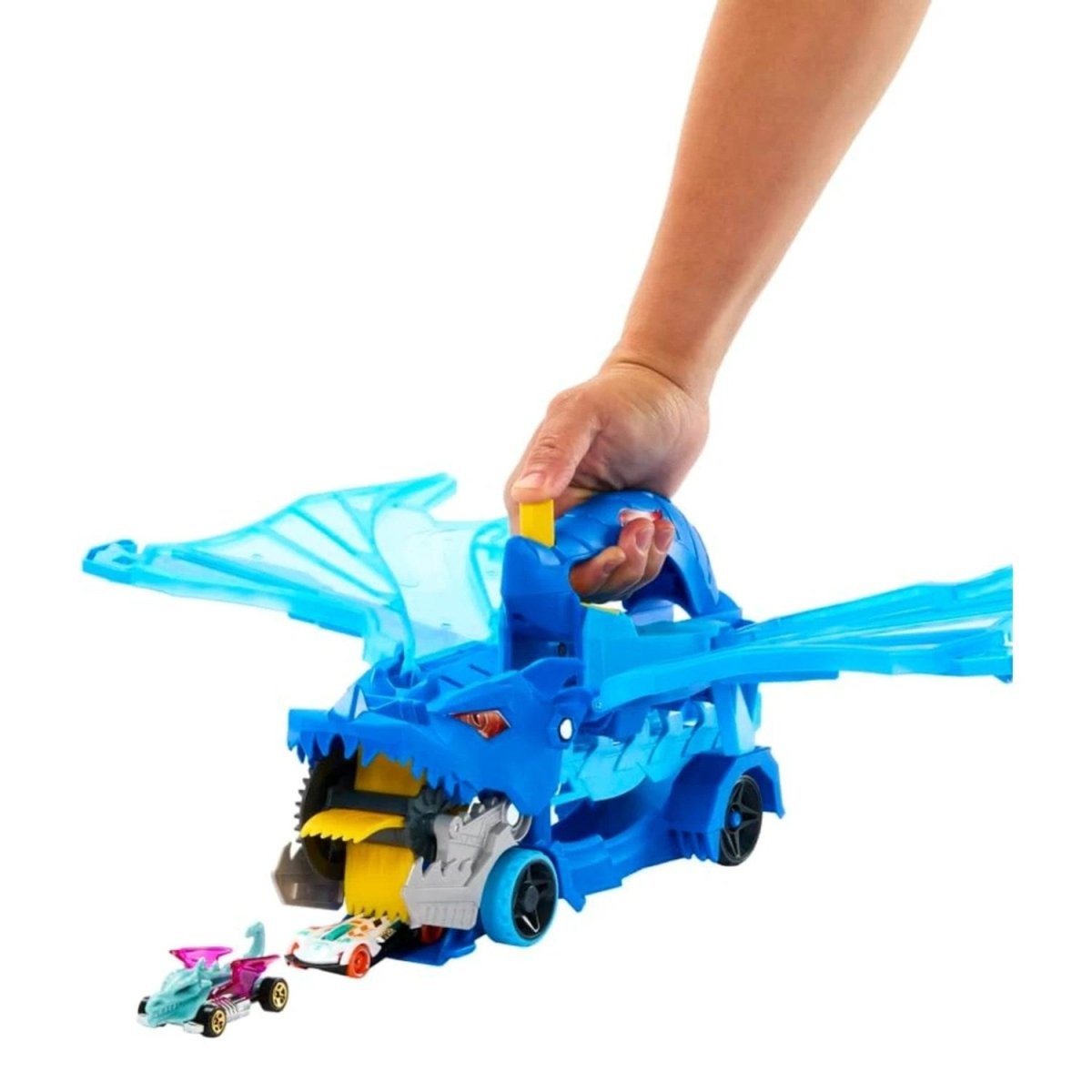 Hot Wheels Ultimate Çift Ejderha Taşıyıcı Dev Tır JBM72 - Roket Oyuncak
