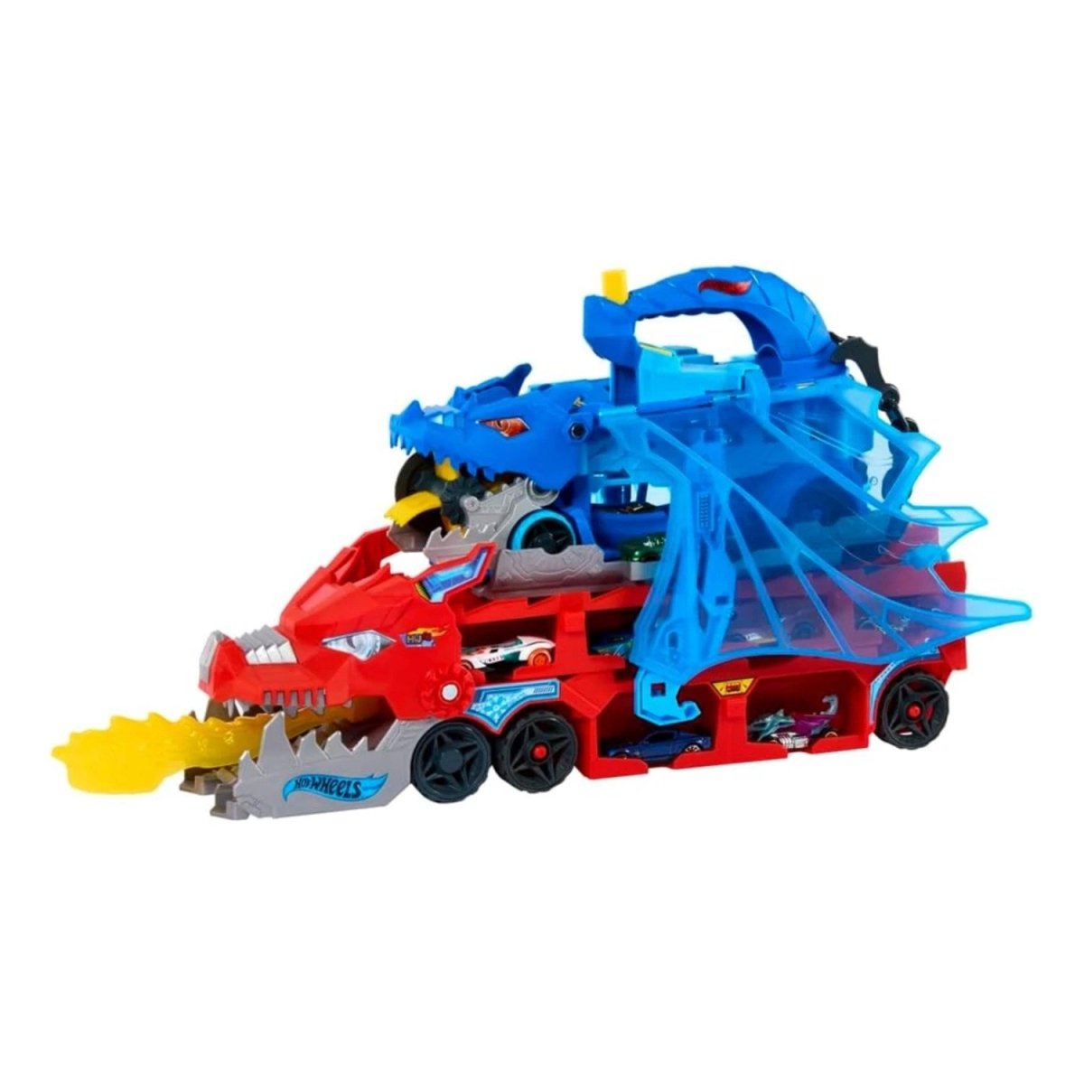 Hot Wheels Ultimate Çift Ejderha Taşıyıcı Dev Tır JBM72 - Roket Oyuncak