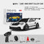 Hstar 1:43 Profesyonel Mini Drift RC Araba 911 4WD 15 KM/H Hız Metal Alaşım Gövde EPS Stabilizasyonu Tam Orantılı Çift Modlu LED - Roket Oyuncak