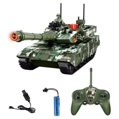 Hstar Battle Armored Sesli ve Işıklı Uzaktan Kumandalı Tank - Roket Oyuncak