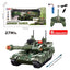 Hstar Battle Armored Sesli ve Işıklı Uzaktan Kumandalı Tank - Roket Oyuncak