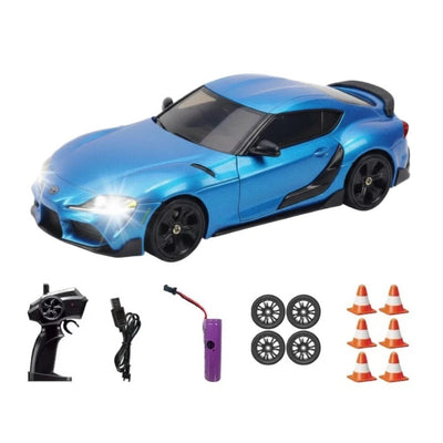 Hstar Uzaktan Kumandalı Işıklı Drift Arabası Supra Mavi - Roket Oyuncak