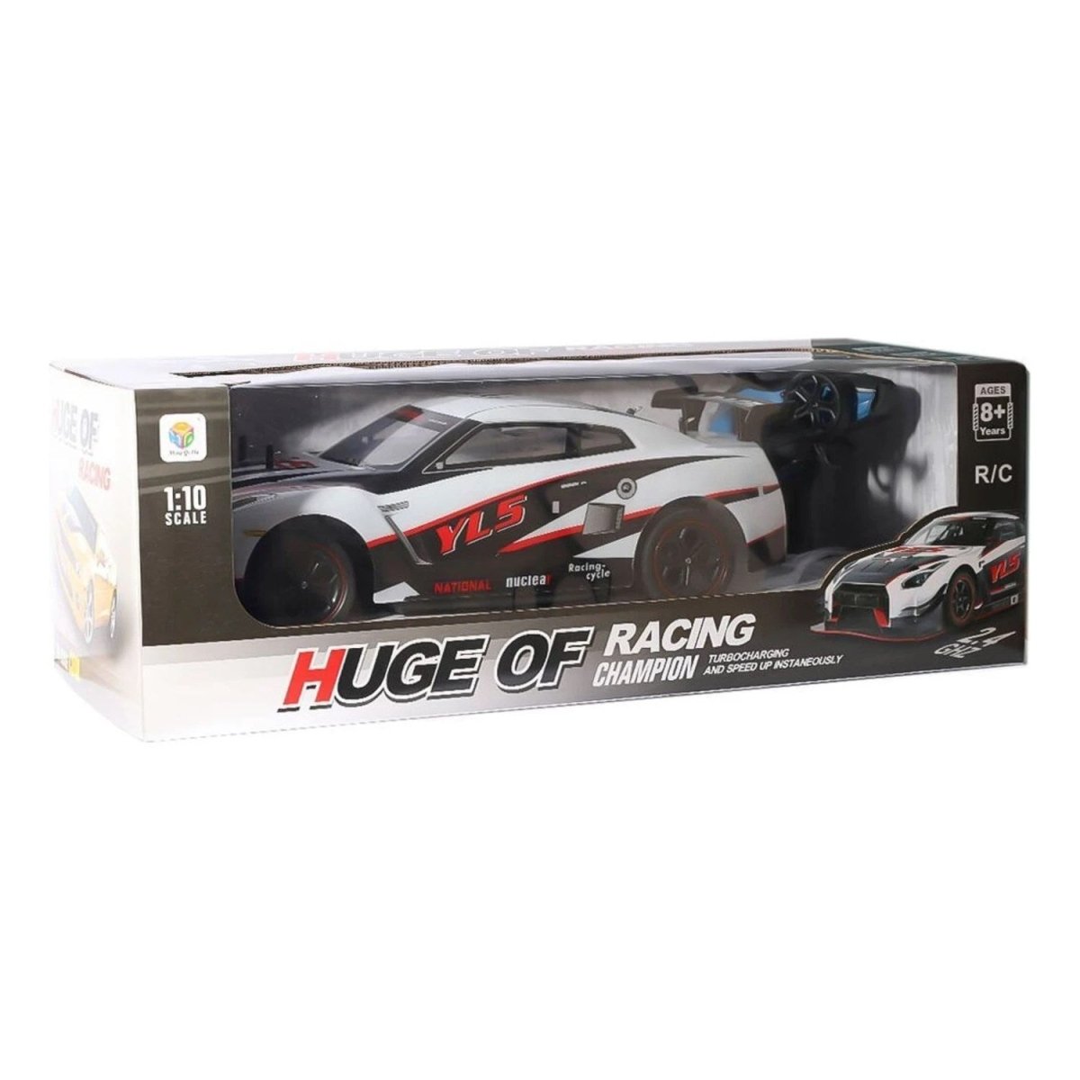 Huge Of Uzaktan Kumandalı Yarış Arabası 43 Cm Beyaz - Roket Oyuncak
