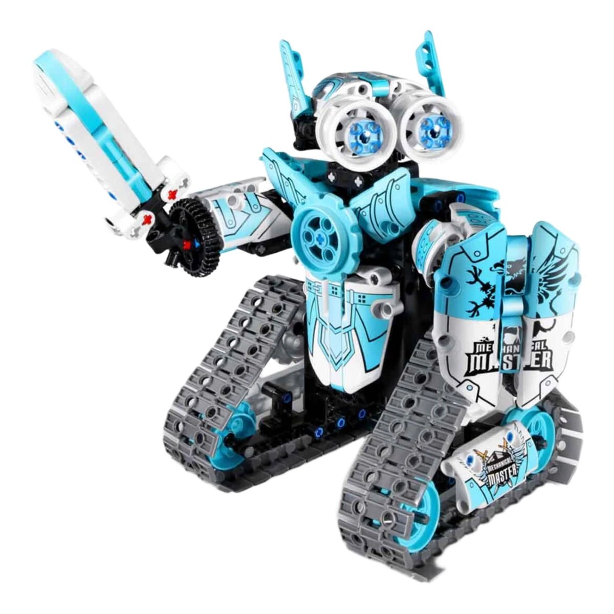 iM Master 3in1 Uzaktan Kumandalı Mavi Robot Araba 398 Parça - Roket Oyuncak