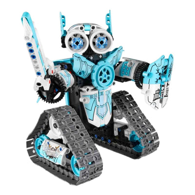 iM Master 3in1 Uzaktan Kumandalı Mavi Robot Araba 398 Parça - Roket Oyuncak