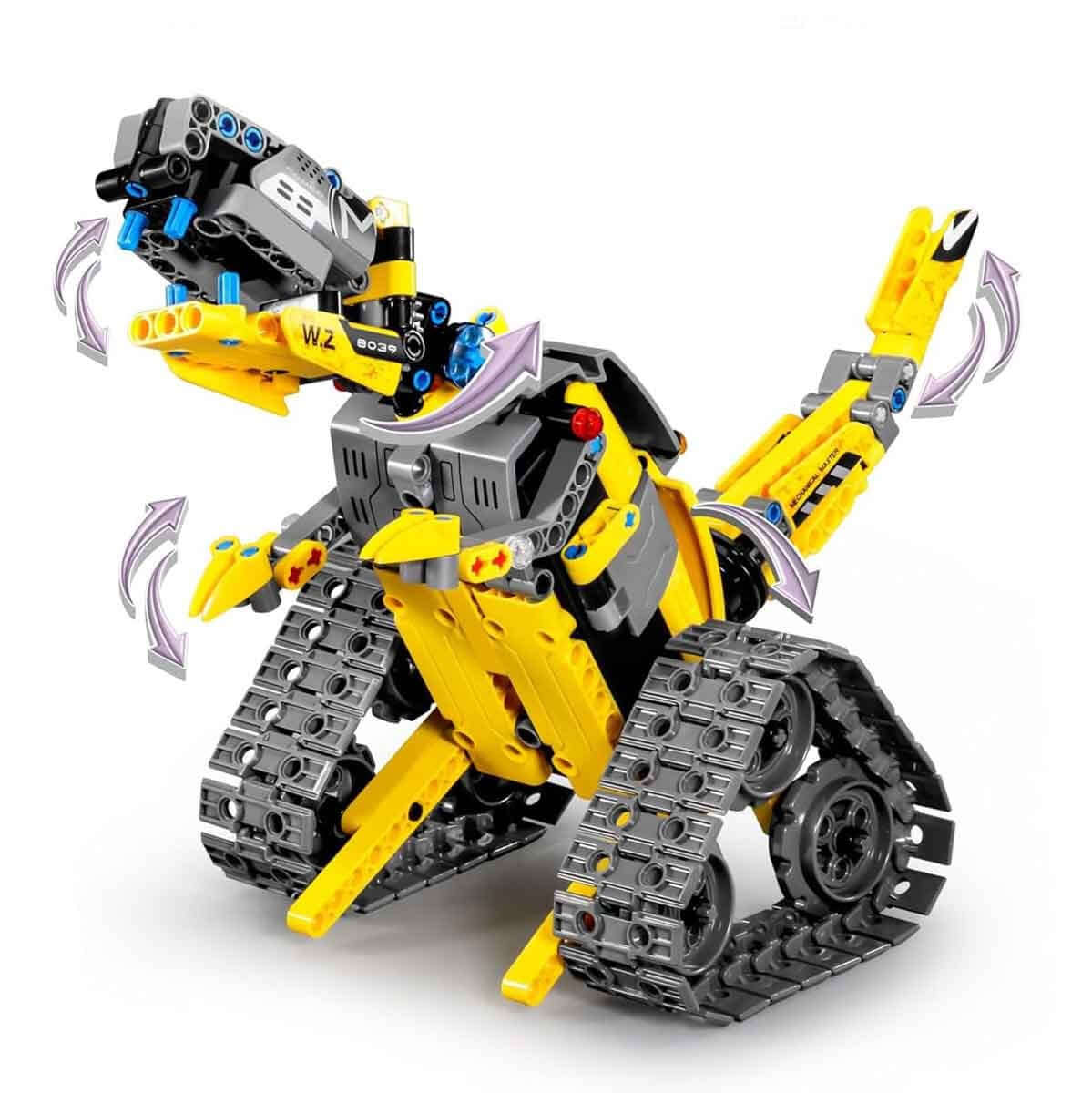 iM Master 3in1 Uzaktan Kumandalı Robot & Dinozor 434 Parça - Roket Oyuncak