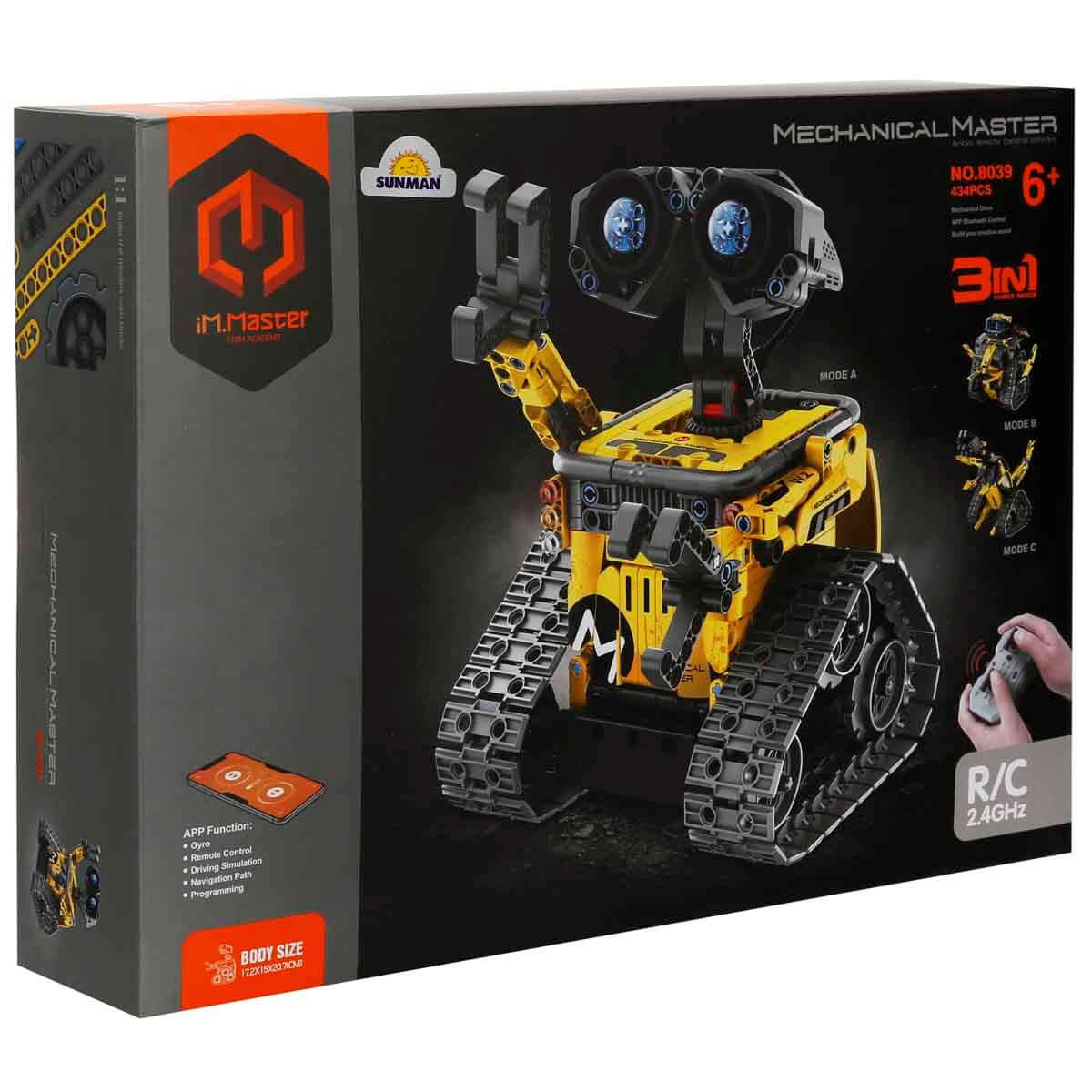 iM Master 3in1 Uzaktan Kumandalı Robot & Dinozor 434 Parça - Roket Oyuncak