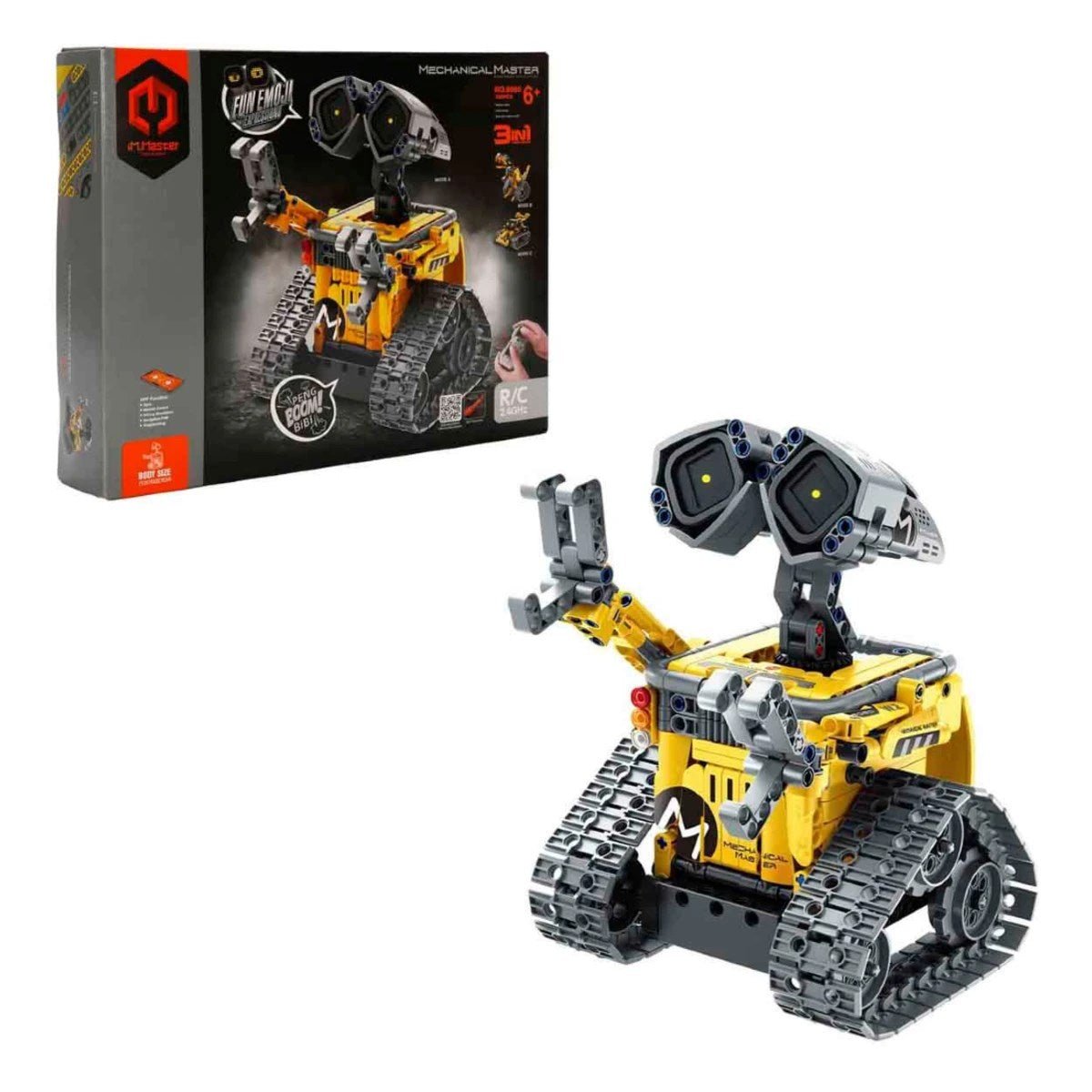 iM Master 3in1 Uzaktan Kumandalı Robot & Dinozor 435 Parça - Roket Oyuncak