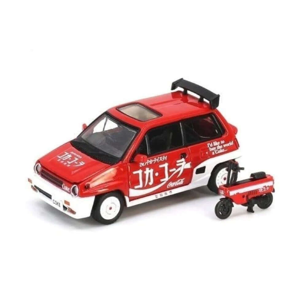 Inno Coca - Cola Honda City Turbo II COKE058 - Roket Oyuncak