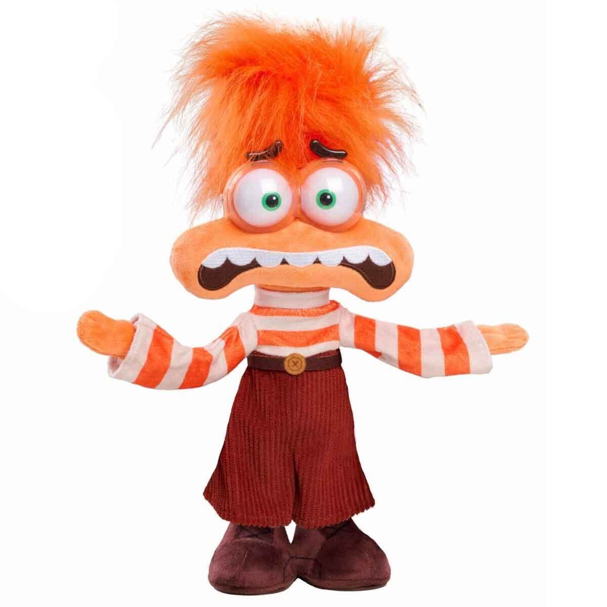 Inside Out 2 Mini Sesli ve Hareketli Peluş Kaygı NDN03000 - Roket Oyuncak