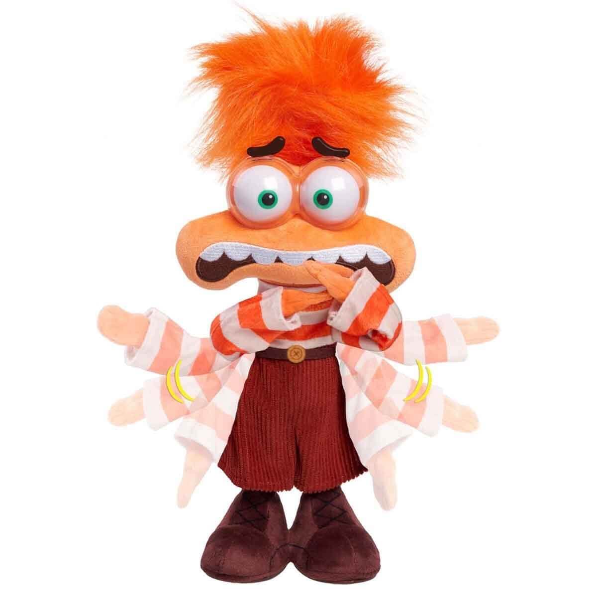 Inside Out 2 Mini Sesli ve Hareketli Peluş Kaygı NDN03000 - Roket Oyuncak