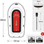 Intex Seahawk 3 Kişilik Bot Set 295 x 137 x 43 Cm - Roket Oyuncak
