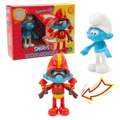 Şirinler Dönüşen Figür S2 10 Cm Korkak Şirin