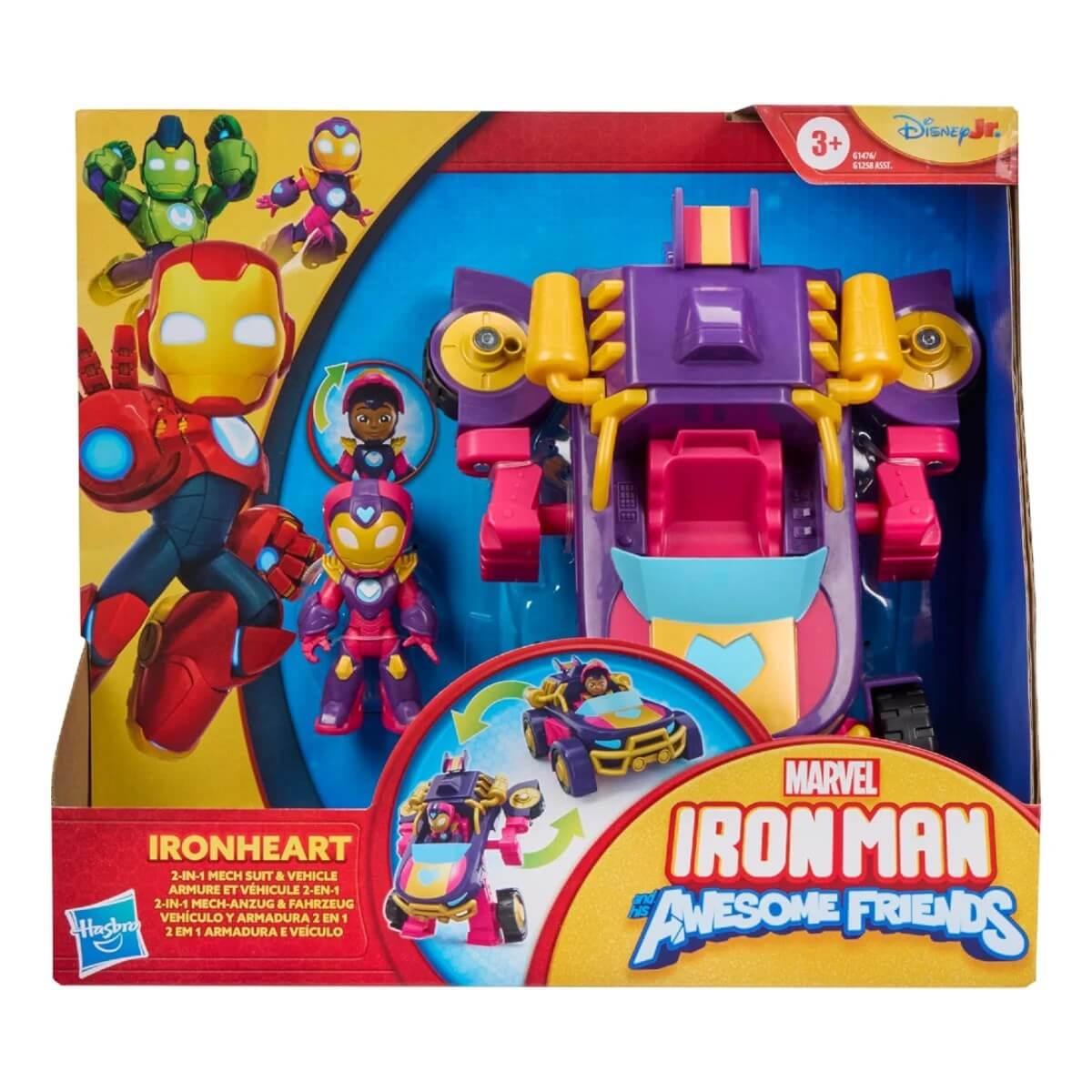 Iron Man and His Awesome Friends Araç ve Figür Iron Heart G1476 - Roket Oyuncak