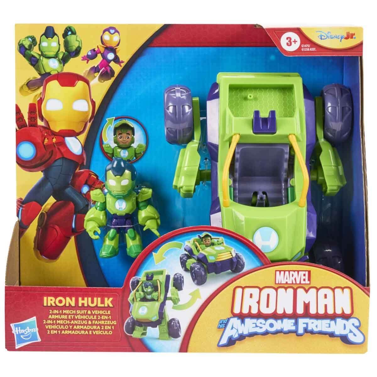 Iron Man and His Awesome Friends Araç ve Figür Iron Hulk G1475 - Roket Oyuncak